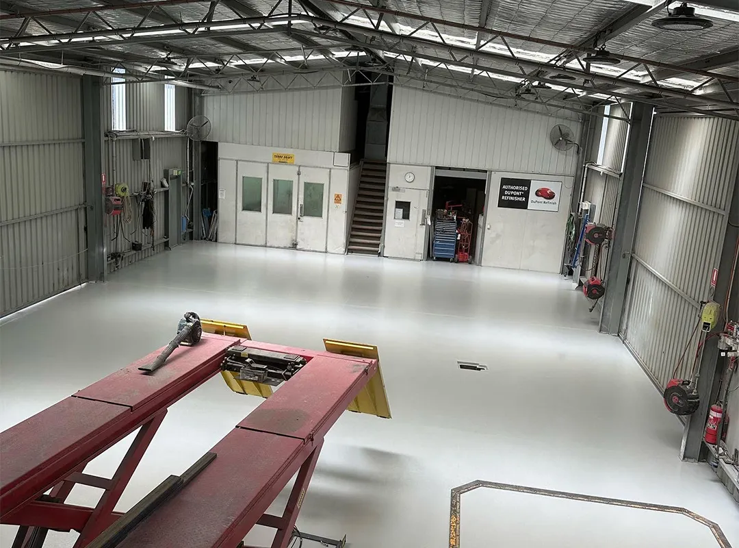 Epoxy flooring